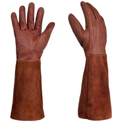 OEM Durchstichfeste Gartenhandschuhe – Arbeitshandschuhe Für Die Gartenarbeit – Schutz Beim Schneiden – Verdickte Handfläche – Größe L – Kaffeebraun OEM Durchstichfeste Gartenhandschuhe – Arbeitshandschuhe Für Die Gartenarbeit – Schutz Beim Schneiden – Verdickte Handfläche – Größe L – Kaffeebraun