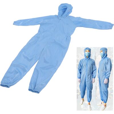JUTE Antistatischer Overall Mit Kapuze, Unisex, Staubdicht, Werkstatt-reinigungskleidung, Antistatische Arbeitskleidung, Xl JUTE Antistatischer Overall Mit Kapuze, Unisex, Staubdicht, Werkstatt-reinigungskleidung, Antistatische Arbeitskleidung, Xl