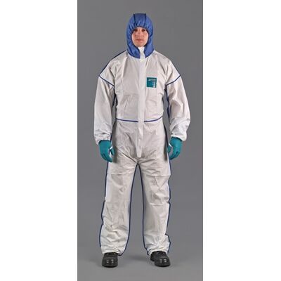 ANSELL Schutzoverall Alphatec® 1800 Comfort Größe Xl Weiß/blau Psa-kategorie Iii ANSELL Schutzoverall Alphatec® 1800 Comfort Größe Xl Weiß/blau Psa-kategorie Iii