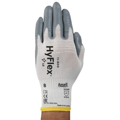 Handschuhe Hyflex 11-800vp Größe 8 Ansell 11800vp080 Handschuhe Hyflex 11-800vp Größe 8 Ansell 11800vp080