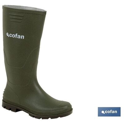 COFAN Grüner Pvc-hochwasserstiefel, Größe 38 COFAN Grüner Pvc-hochwasserstiefel, Größe 38