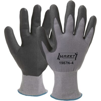 1987n-4 1987n-4 Arbeitshandschuh 1 St. - Hazet 1987n-4 1987n-4 Arbeitshandschuh 1 St. - Hazet