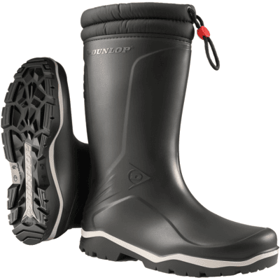 Dunlop - K400061 Blizzard Wasserdichte Stiefel Mit Pelzfutter, Schwarz 45 Dunlop - K400061 Blizzard Wasserdichte Stiefel Mit Pelzfutter, Schwarz 45