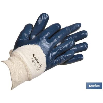 COFAN Blauer Nitrilhandschuh, Blistergröße 9 COFAN Blauer Nitrilhandschuh, Blistergröße 9