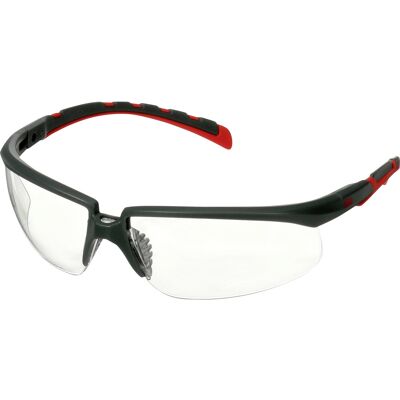 S2001sgaf-red Schutzbrille Mit Antibeschlag-schutz, Mit Antikratz-schutz Rot, Grau En 166 Din 16 - 3m S2001sgaf-red Schutzbrille Mit Antibeschlag-schutz, Mit Antikratz-schutz Rot, Grau En 166 Din 16 - 3m