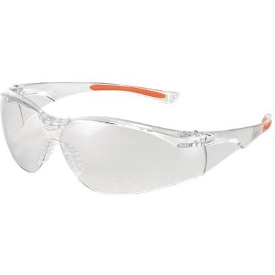 UNIVET Schutzbrille 513 En 166, En 170 Ft K Bügel Klar Orange, Scheibe Klar Polycarbonat UNIVET Schutzbrille 513 En 166, En 170 Ft K Bügel Klar Orange, Scheibe Klar Polycarbonat