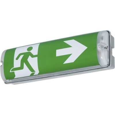 B-safety Br564230 Led Fluchtweg-notbeleuchtung Wandaufbaumontage Ausgang, Rettungsweg, Rechts, Link B-safety Br564230 Led Fluchtweg-notbeleuchtung Wandaufbaumontage Ausgang, Rettungsweg, Rechts, Link