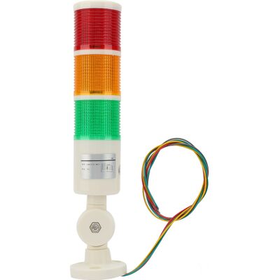 JUTE Bem-x-50-3w-d Dreischicht-ampel, 24 V Dc Dreifarben-lichtsockel, Faltbare Blinkende Led JUTE Bem-x-50-3w-d Dreischicht-ampel, 24 V Dc Dreifarben-lichtsockel, Faltbare Blinkende Led