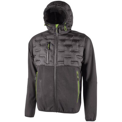 U-power - Spock Winddichte, Atmungsaktive Arbeitsjacke, Grau, 2 Xl U-power - Spock Winddichte, Atmungsaktive Arbeitsjacke, Grau, 2 Xl