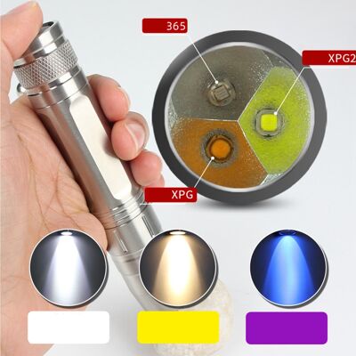 JUTE Jade-taschenlampe, Schmuckbewertung, Hochleistungs-edelstahl-taschenlampe, Jadeit, Antiquitäten, Bewertung Und Prüfung Von Drei Bernsteinfarbenen Lichtquellen JUTE Jade-taschenlampe, Schmuckbewertung, Hochleistungs-edelstahl-taschenlampe, Jadeit, Antiquitäten, Bewertung Und Prüfung Von Drei Bernsteinfarbenen Lichtquellen