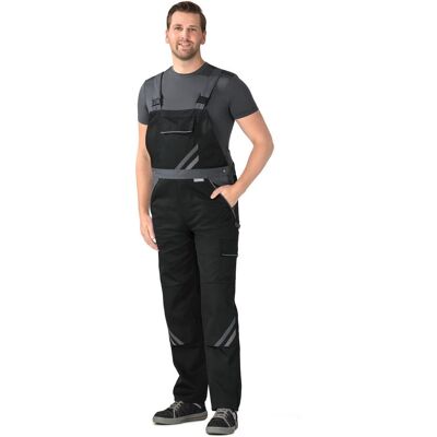 Planam Highline Latzhose Schwarz/schiefer/zink 54 Planam Highline Latzhose Schwarz/schiefer/zink 54
