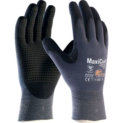 Atg - Maxicut Ultra Schnittschutzhandschuhe Arbeitshandschuhe Blau-schwarz Größe 8 Atg - Maxicut Ultra Schnittschutzhandschuhe Arbeitshandschuhe Blau-schwarz Größe 8