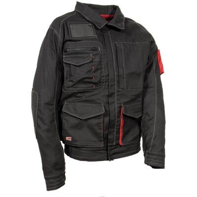 Cofra Arbeitsjacke 300 G/m², Mit Vielen Taschen Schwarz 58 Cofra Arbeitsjacke 300 G/m², Mit Vielen Taschen Schwarz 58