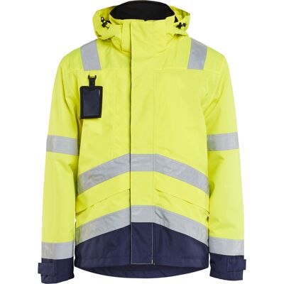 BLAKLADER Blakläder Warnschutz-funktionsjacke, Gelb / Marineblau, Unisex-größe: 2xl BLAKLADER Blakläder Warnschutz-funktionsjacke, Gelb / Marineblau, Unisex-größe: 2xl