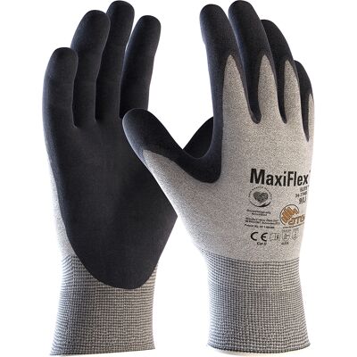 ATG Maxiflex Elite Grau Melange ESD Arbeitshandschuhe - 12 Paar ATG Maxiflex Elite Grau Melange ESD Arbeitshandschuhe - 12 Paar