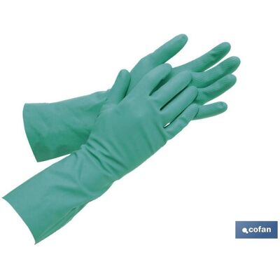 COFAN Grüner Nitrilhandschuh Ohne Stütze, Größe 85 (l) COFAN Grüner Nitrilhandschuh Ohne Stütze, Größe 85 (l)