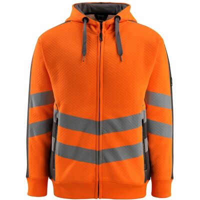 Mascot Warnschutz Kapuzensweatshirt Corby Safe Supreme Mit Reißverschluss 50138 Gr. 2xl Warnorange/dunkelanthrazit Mascot Warnschutz Kapuzensweatshirt Corby Safe Supreme Mit Reißverschluss 50138 Gr. 2xl Warnorange/dunkelanthrazit