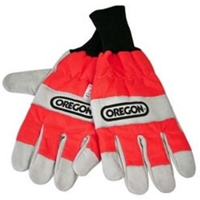Oregon Leder-Arbeitshandschuhe - Schnittschutz - Hochsichtbar Orange Oregon Leder-Arbeitshandschuhe - Schnittschutz - Hochsichtbar Orange