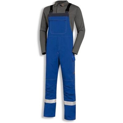 Uvex Multi Function 3661 Schweißer-arbeitshose - Blaue Latzhose: 52/54 Uvex Multi Function 3661 Schweißer-arbeitshose - Blaue Latzhose: 52/54