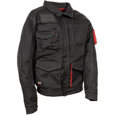 Cofra Arbeitsjacke 300 G/m², Mit Vielen Taschen Blau 58 Cofra Arbeitsjacke 300 G/m², Mit Vielen Taschen Blau 58