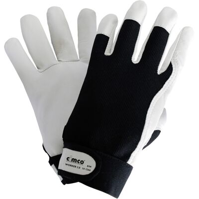 Cimco Arbeitshandschuh Gr.9/l (worker 2.0 Sw/ws) Cimco Arbeitshandschuh Gr.9/l (worker 2.0 Sw/ws)