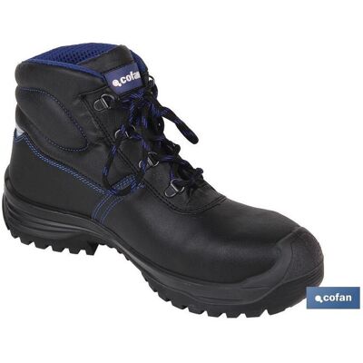 COFAN Schwarzer Lederstiefel S3 Modell Iskur T 47 COFAN Schwarzer Lederstiefel S3 Modell Iskur T 47