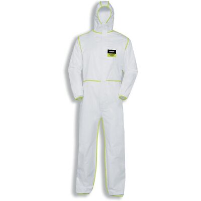 Uvex 9844914 Einweg-overall, Weiß, Xxxl Uvex 9844914 Einweg-overall, Weiß, Xxxl