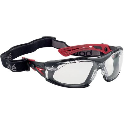 Bollé Safety Rush+ Assembled Klare Schutz-hybridbrille Rushpfspsi Bollé Safety Rush+ Assembled Klare Schutz-hybridbrille Rushpfspsi