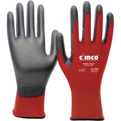 Skinny Touch Grau/rot 141235 Nylon Arbeitshandschuh Größe (handschuhe): 8, M En 388 1 Paar - Cimco Skinny Touch Grau/rot 141235 Nylon Arbeitshandschuh Größe (handschuhe): 8, M En 388 1 Paar - Cimco