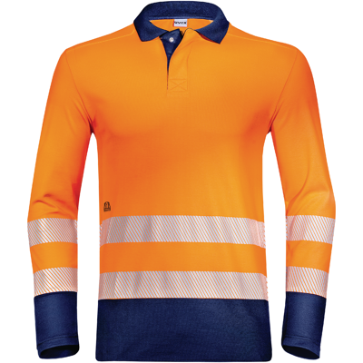 Uvex Suxxeed Construction Herren-arbeitsshirt - Orange Männer-langarm-poloshirt: 5xl Uvex Suxxeed Construction Herren-arbeitsshirt - Orange Männer-langarm-poloshirt: 5xl