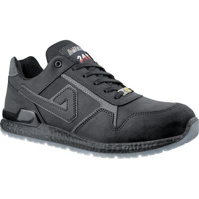 AIMONT Sicherheitsschuh Roky Gr.45 W.11 Schwarz S3 Src Esd En20345 Leder AIMONT Sicherheitsschuh Roky Gr.45 W.11 Schwarz S3 Src Esd En20345 Leder