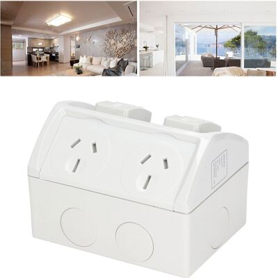 JUTE 220v 15a Wetterfeste Industrie-außensteckdose Mit Australischem Wippschalter JUTE 220v 15a Wetterfeste Industrie-außensteckdose Mit Australischem Wippschalter