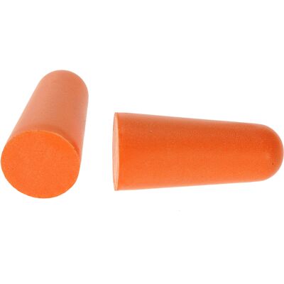 BIZLINE Bouchon Anti-bruit En Mousse De Pu (200 Paires) - Orange - Portwest BIZLINE Bouchon Anti-bruit En Mousse De Pu (200 Paires) - Orange - Portwest