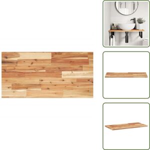 Holz Arbeitsplatte - vidaXL Waschtischplatte Ölbeschichtung 60x40x2cm Massivholz Akazie - Badezimmer Waschtisch Holz Arbeitsplatte - vidaXL Waschtischplatte Ölbeschichtung 60x40x2cm Massivholz Akazie - Badezimmer Waschtisch