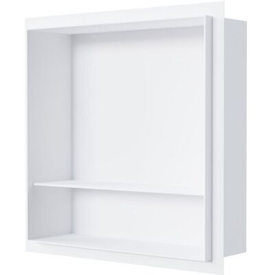Wandnische Bernstein Nt303010x Edelstahl Randlos 30x30x10cm Mit Ablagefach Weiß Wandnische Bernstein Nt303010x Edelstahl Randlos 30x30x10cm Mit Ablagefach Weiß