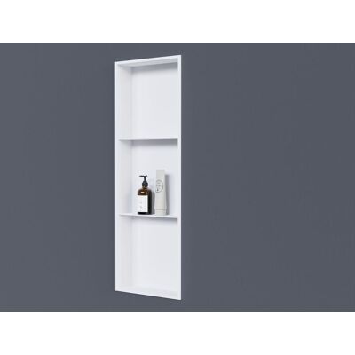 Wandnische Bernstein Nt309010x Edelstahl 30x90x10cm Mit Ablagefach Weiß Wandnische Bernstein Nt309010x Edelstahl 30x90x10cm Mit Ablagefach Weiß