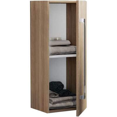 VCM Sonoma-Eiche Badschrank - 75cm hoch, 33cm breit, 22cm tief VCM Sonoma-Eiche Badschrank - 75cm hoch, 33cm breit, 22cm tief