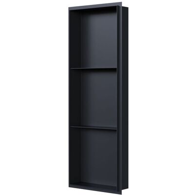 Wandnische Bernstein Nt309010x Edelstahl Randlos 30x90x10cm Mit Ablagefach Schwarz Wandnische Bernstein Nt309010x Edelstahl Randlos 30x90x10cm Mit Ablagefach Schwarz