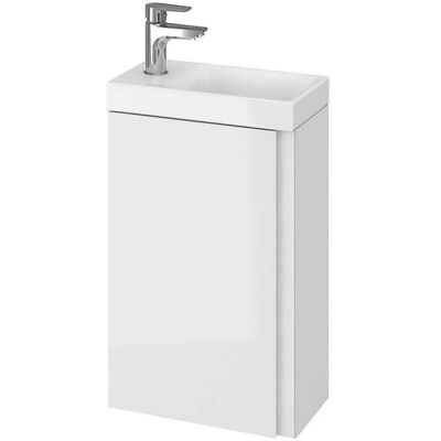 Cersanit Weiß 39cm Waschbecken & Unterschrank - Modernes Badezimmermöbel Cersanit Weiß 39cm Waschbecken & Unterschrank - Modernes Badezimmermöbel