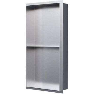 Bernstein nt306010x Geb%C3%Bcrsteter Edelstahl 30x60x10 cm Dusch-Nische Bernstein nt306010x Geb%C3%Bcrsteter Edelstahl 30x60x10 cm Dusch-Nische
