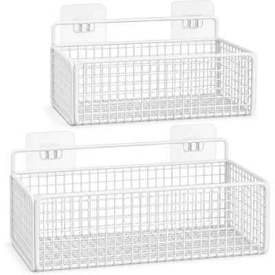 OEM Wandregal Badezimmer 2 Ohne Bohren Weiß OEM Wandregal Badezimmer 2 Ohne Bohren Weiß