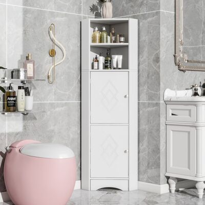 SANS MARQUE Badschrank – 36,5x36,5x155 Cm – 19.9 Kg – Aus Spanplatte – Multi-funktionale Lagerung – Stabil Und Kippsicher – Moderate Höhe Und Kleiner Fußabdruck SANS MARQUE Badschrank – 36,5x36,5x155 Cm – 19.9 Kg – Aus Spanplatte – Multi-funktionale Lagerung – Stabil Und Kippsicher – Moderate Höhe Und Kleiner Fußabdruck