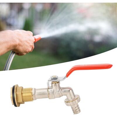 JUTE 1/2 Zoll Messing-kugelhahn/eimerventil Zur Verwendung Mit Regenwassereimern, Wassertanks, Badewannen, Waschbecken Usw. JUTE 1/2 Zoll Messing-kugelhahn/eimerventil Zur Verwendung Mit Regenwassereimern, Wassertanks, Badewannen, Waschbecken Usw.