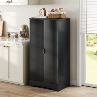 SANS MARQUE Küchenschrank – 60,5x40x120 Cm – 28.5 Kg – Aus Mdf – Modern Minimalistischer Hochschrank – Vielseitig Einsetzbar – Integriertes Led-sensorlicht SANS MARQUE Küchenschrank – 60,5x40x120 Cm – 28.5 Kg – Aus Mdf – Modern Minimalistischer Hochschrank – Vielseitig Einsetzbar – Integriertes Led-sensorlicht