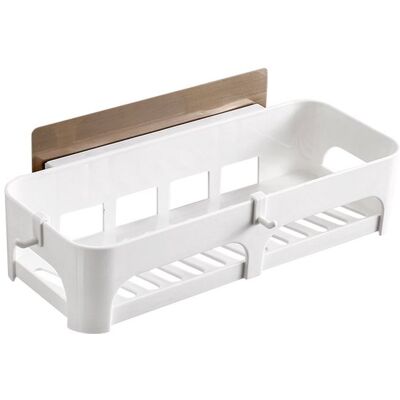OEM Duschkorb – Wandmontage Ohne Bohren, Weißer Badezimmer-organizer OEM Duschkorb – Wandmontage Ohne Bohren, Weißer Badezimmer-organizer