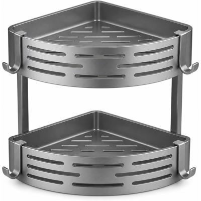 OEM Doppelte Eck-wandregal Aus Abs Für Badezimmer 30 Cm OEM Doppelte Eck-wandregal Aus Abs Für Badezimmer 30 Cm