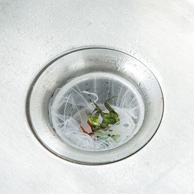 JUTE Waschbecken- Und Spülbeckenfilter, Badezimmer-müllbeutel, 100er-packung JUTE Waschbecken- Und Spülbeckenfilter, Badezimmer-müllbeutel, 100er-packung