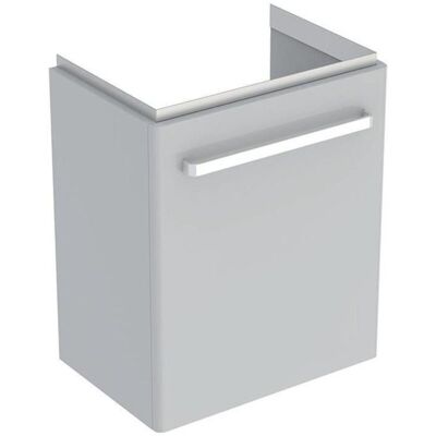 Geberit Renova Compact Wandmontierter Waschtischunterschrank - Hellgrau hochglanz - Badezimmermöbel Geberit Renova Compact Wandmontierter Waschtischunterschrank - Hellgrau hochglanz - Badezimmermöbel
