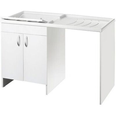 DIANHYDRO Waschmaschinenabdeckung - Weiß, 124x60x89 cm, Linksseite DIANHYDRO Waschmaschinenabdeckung - Weiß, 124x60x89 cm, Linksseite