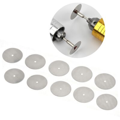 JUTE Zubehör Für Elektrische Schleifmaschinen, Mini-sägeblätter Aus Edelstahl Für Die Holzbearbeitung, Trennscheiben Für Elektrische Schleifmaschinen, Verkauft Im 10er-set + Eine 2,35 Mm (22 Mm) Verbindung JUTE Zubehör Für Elektrische Schleifmaschinen, Mini-sägeblätter Aus Edelstahl Für Die Holzbearbeitung, Trennscheiben Für Elektrische Schleifmaschinen, Verkauft Im 10er-set + Eine 2,35 Mm (22 Mm) Verbindung